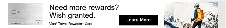 Need more rewards? Wish granted. Visa Travel Rewards  Card. Learn More.
